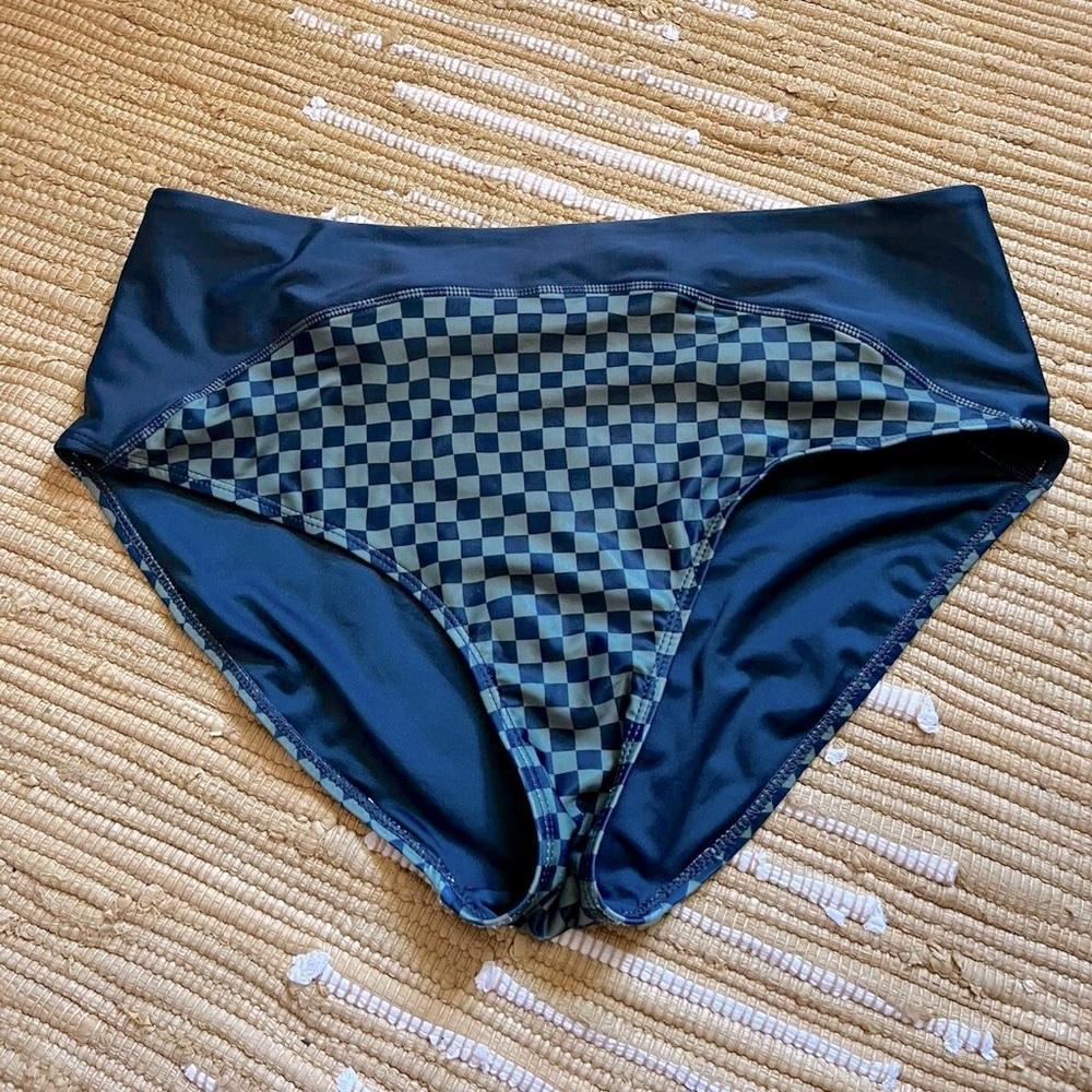 Nani Swim Checkered Bottoms
